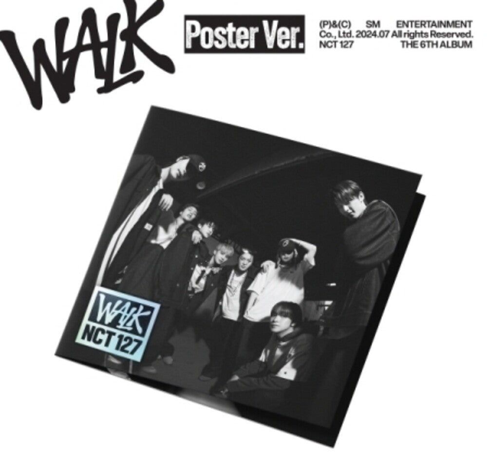 NCT 127- Walk - Poster Version [With Booklet] (Phot) (Asia) (CD)-Track Cache