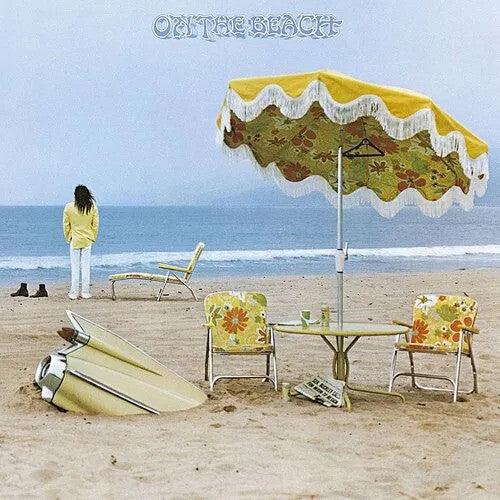 Neil Young- On The Beach - Limited 140-Gram Clear Vinyl-Track Cache