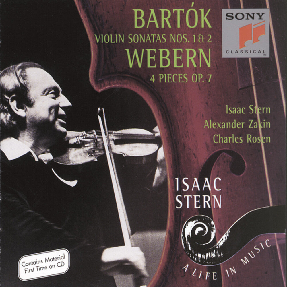 Isaac Stern- Violin Sonatas 1 & 2 / 4 Pieces Op 7 (CD)-Track Cache
