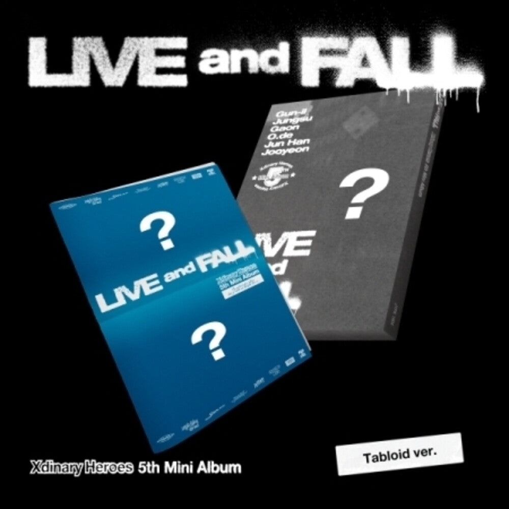 Xdinary Heroes- Live & Fall - Tabloid Version [With Booklet] (Phot) (Asia) (CD)-Track Cache