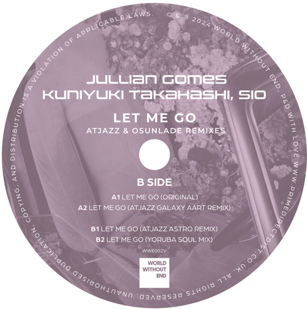 Jullian Gomes  / Takahashi,Kuniyuki- Let Me Go (Remixes) (Vinyl)-Track Cache