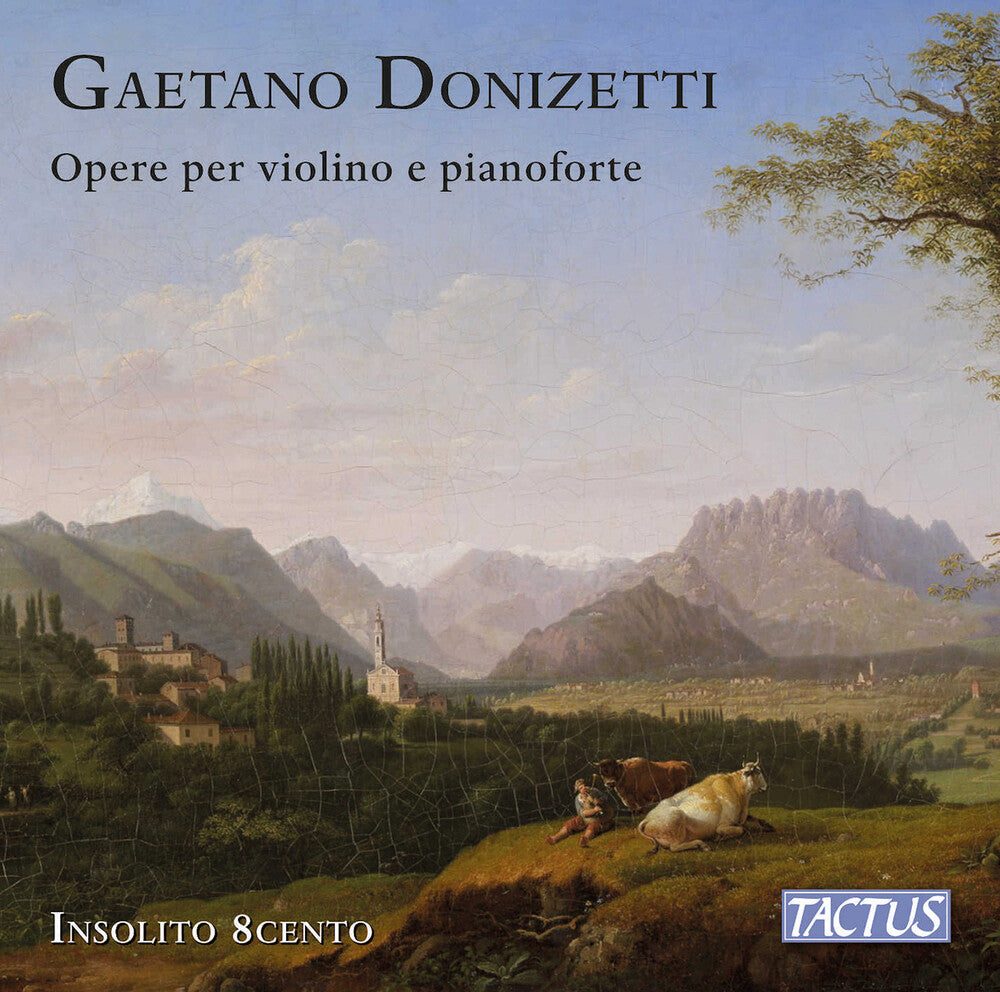 Donizetti / Rizzo / Magistris- Works For Violin & Piano (CD)-Track Cache