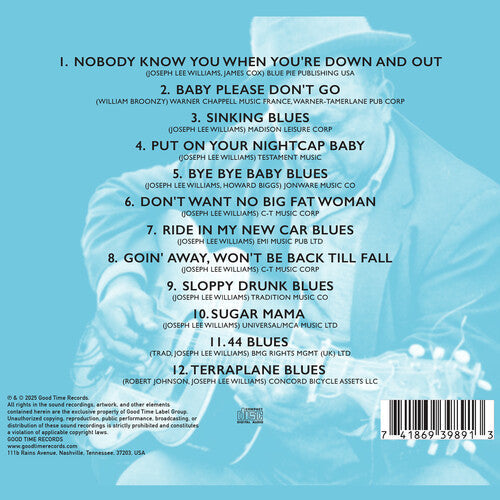 Big Joe Williams- Blues from the South Side (CD)-Track Cache