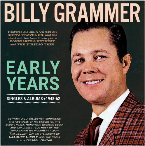 Billy Grammer- Early Years: Singles & Albums 1948-62 (CD)-Track Cache