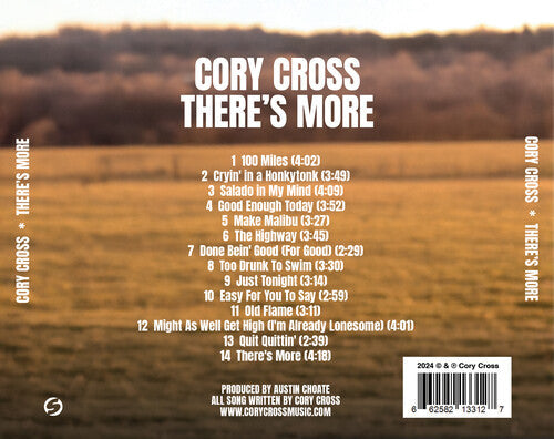 Cory Cross- There's More (CD)-Track Cache