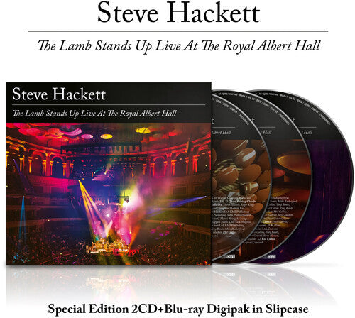 Steve Hackett- The Lamb Stands Up Live At The Royal Albert Hall (CD)-Track Cache