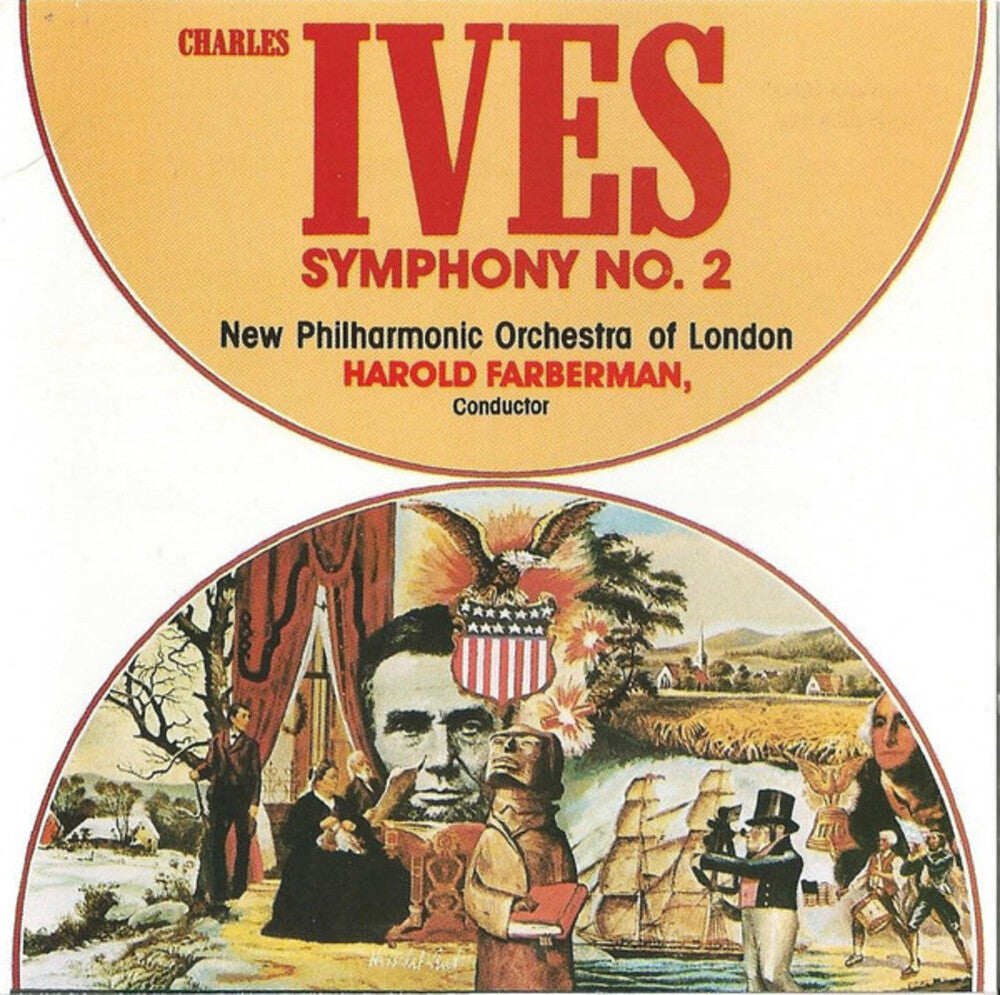 New Philharmonia Orchestra- Ives: Symphony No. 2 (CD)-Track Cache