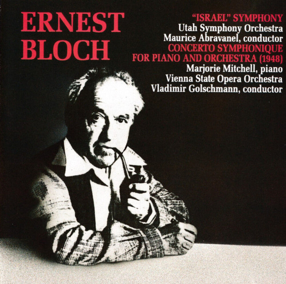 Utah Symphony Orchestra- Bloch: Israel Symphony / Concerto Symphonique (CD)-Track Cache