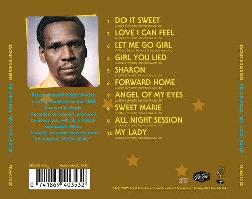 Jackie Edwards- The Original Mr. Cool Ruler (CD)-Track Cache