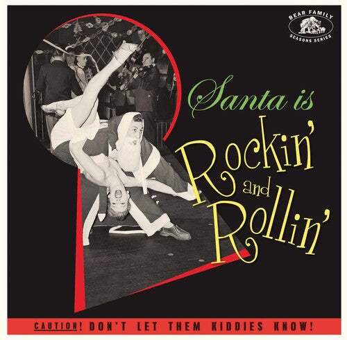 Various Artists- Santa Is Rockin' And Rollin' (Various Artists) (Vinyl)-Track Cache