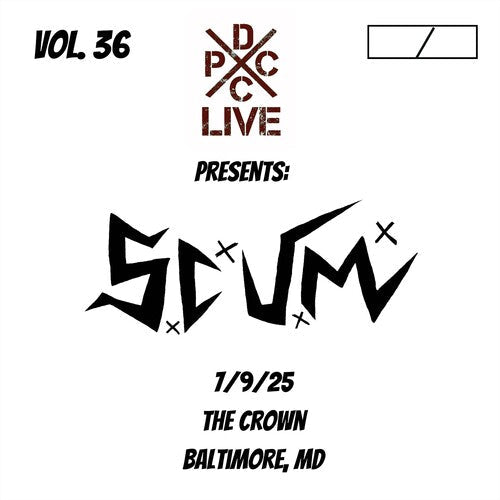S.C.U.M.- Dcxpc Live 36 (Vinyl)-Track Cache