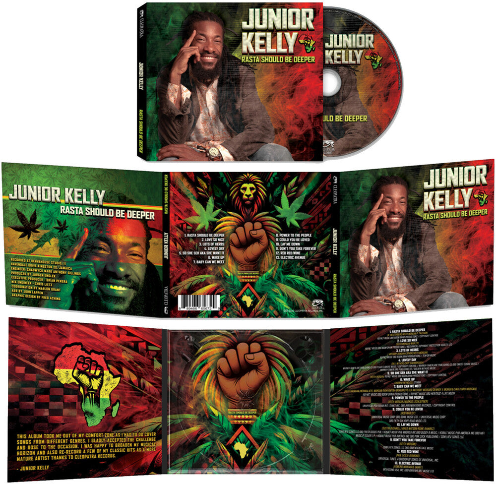 Junior Kelly- Rasta Should Be Deeper (CD)-Track Cache