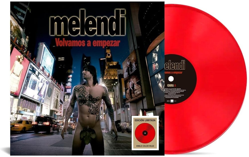 Melendi- Volvamos A Empezar - Red Vinyl-Track Cache
