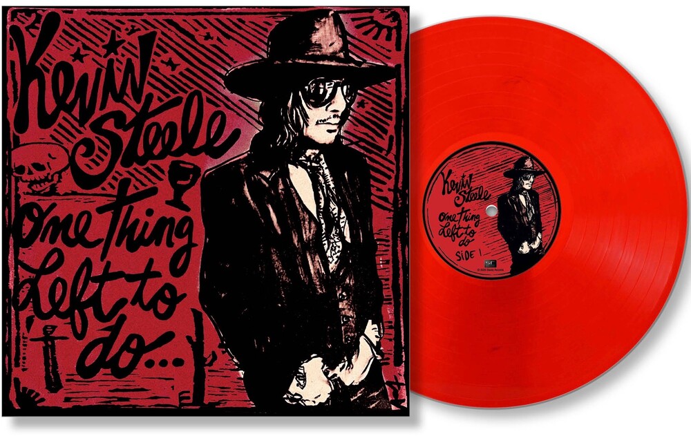 Kevin Steele- One Thing Left To Do - Red [Colored Vinyl] [Limited Edition] (Red)-Track Cache