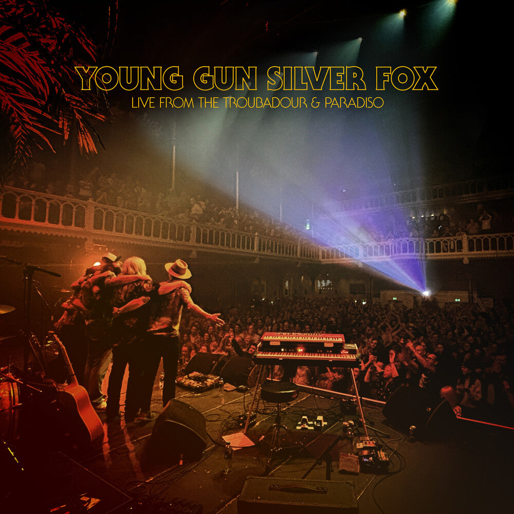 Young Gun Silver Fox- Live From The Troubadour & Paradiso (Blue) [Colored Vinyl]-Track Cache