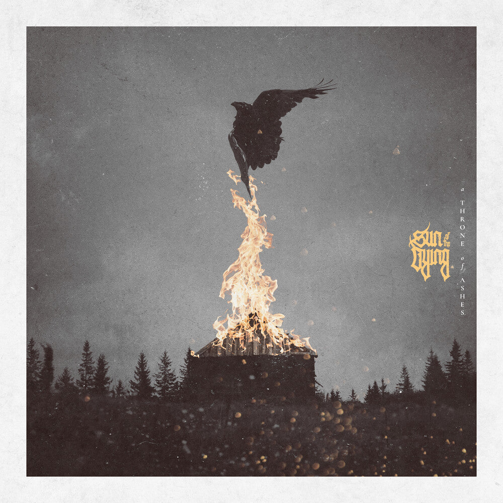Sun of the Dying- Throne Of Ashes (CD)-Track Cache
