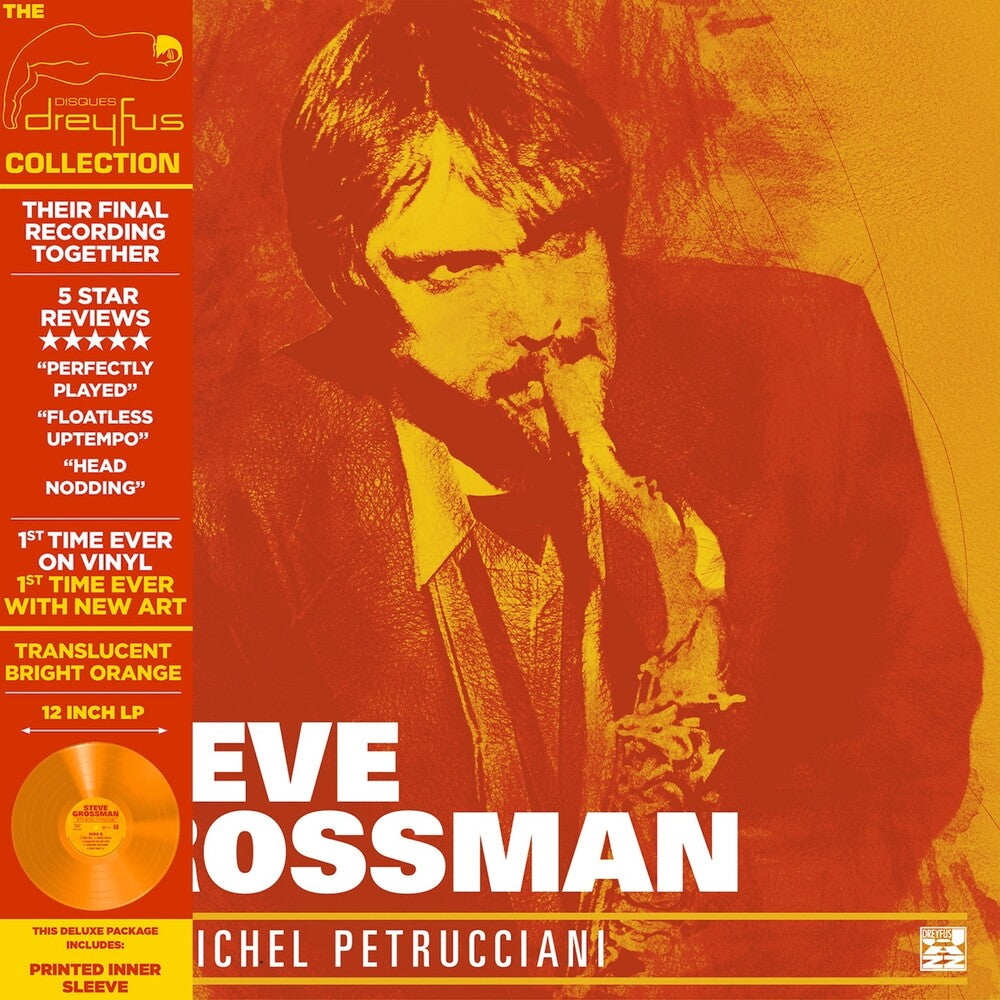Steve Grossman- With Michel Petrucciani - Orange [Colored Vinyl] [Deluxe]-Track Cache