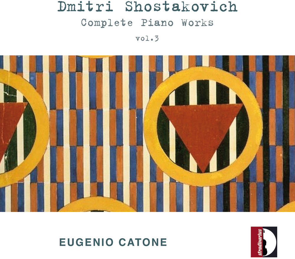 Eugenio Catone- Dmitri Shostakovich: Complete Pno Works Vol. 3 (CD)-Track Cache