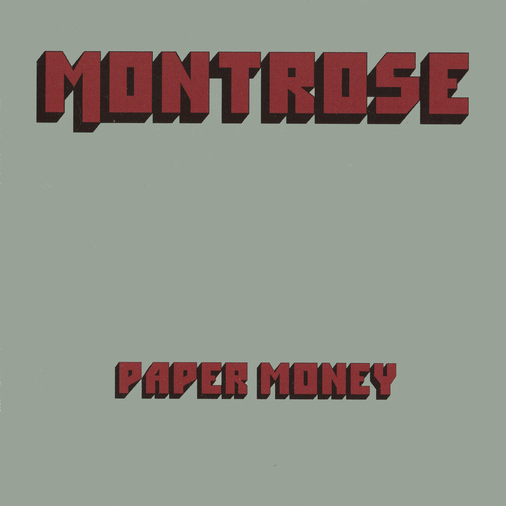 Montrose- Paper Money Featuring Sammy Hagar [Clear Vinyl] (Grn)-Track Cache