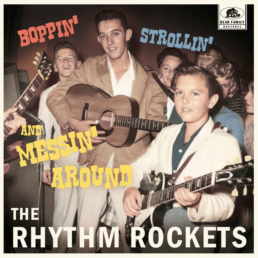 Rhythm Rockets- Boppin', Strollin' And Messin' Around (10in) [Limited Edition] (Vinyl)-Track Cache