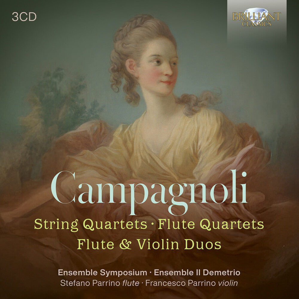 Ensemble Symposium- Campagnoli: Str Qrts Flute Qrts Flute & Vn Duos (CD)-Track Cache