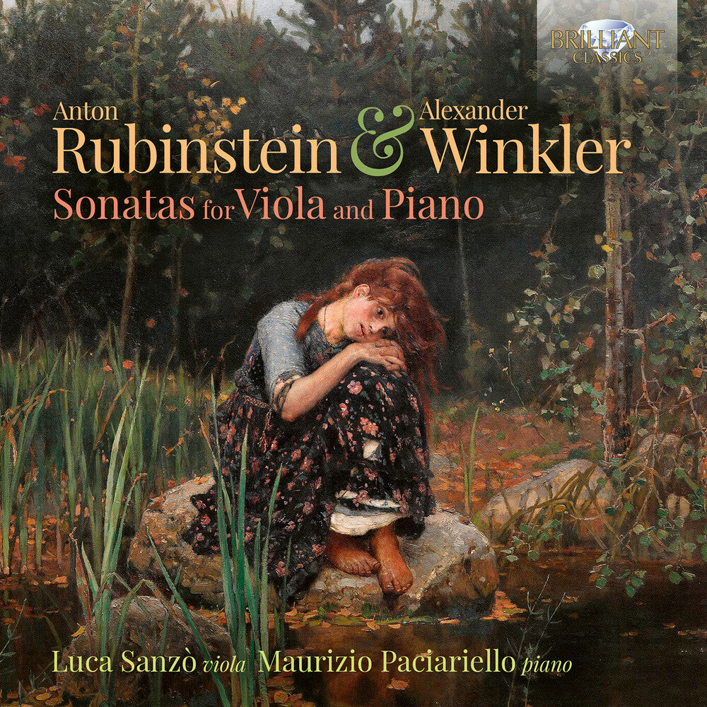 Luca Sanzo- Rubinstein & Winkler: Sons For Viola & Piano (CD)-Track Cache