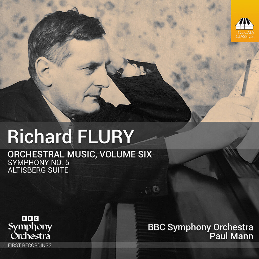 BBC Symphony Orchestra- Richard Flury: Orchestral Music Vol. 6 (CD)-Track Cache