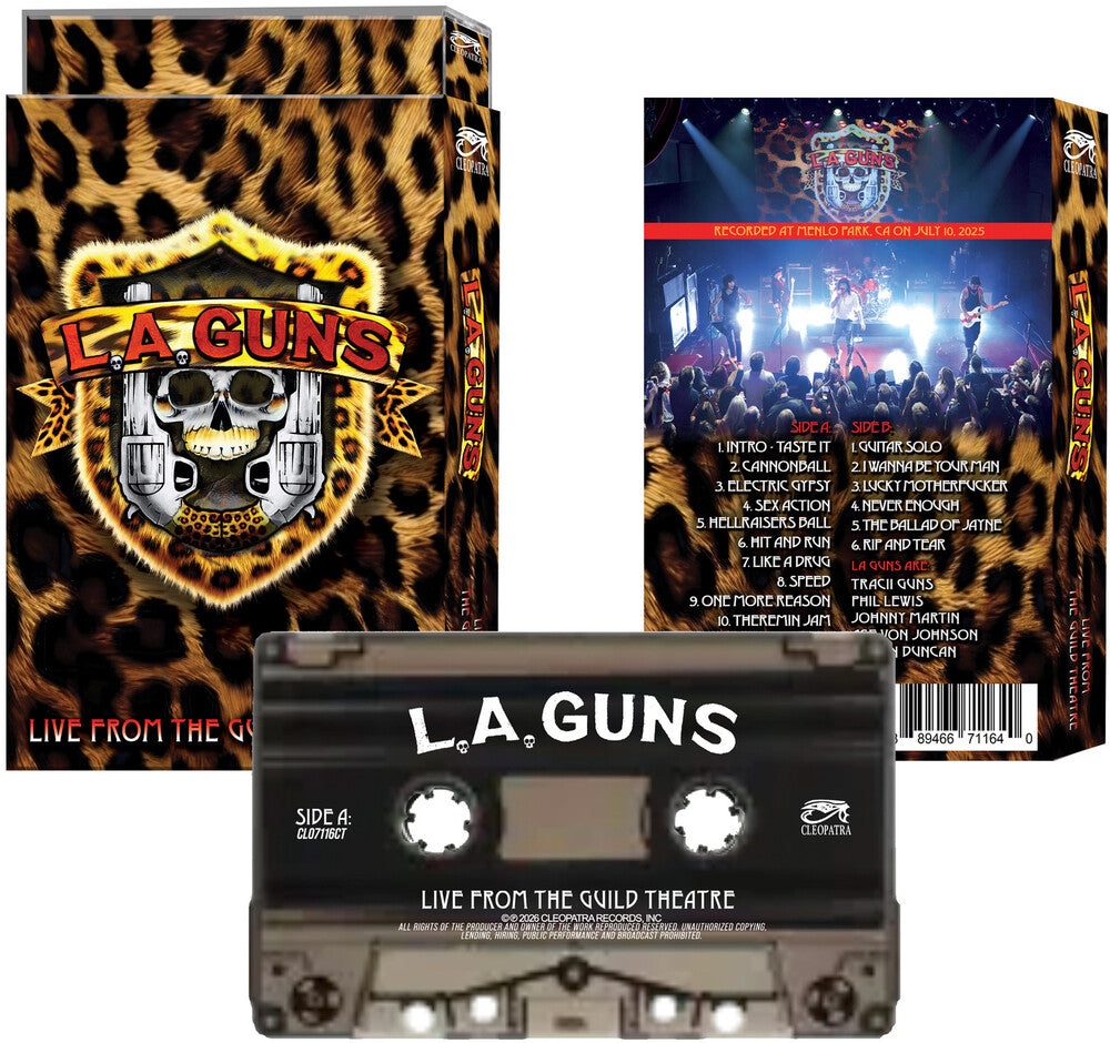 L.A. Guns- Live From The Guild Theatre (Cassette)-Track Cache