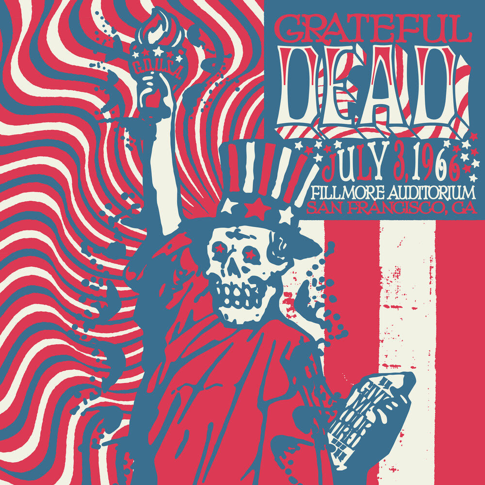 Grateful Dead- Fillmore Auditorium San Francisco Ca 7/3/66 Live (CD)-Track Cache