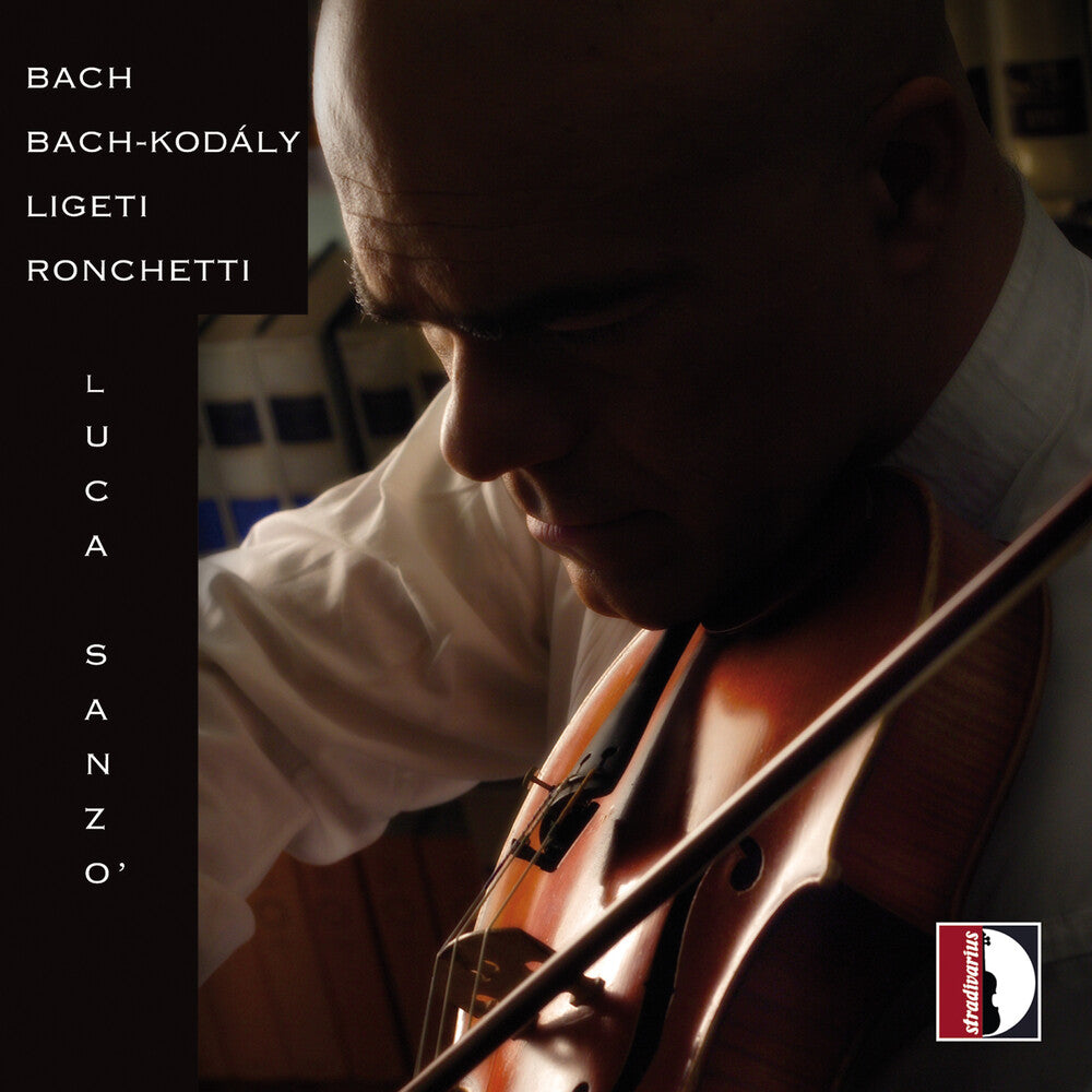 Luca Sanzo- Bach-Kodaly-Ligeti-Ronchetti - Luca Sanzo (Vn) (CD)-Track Cache
