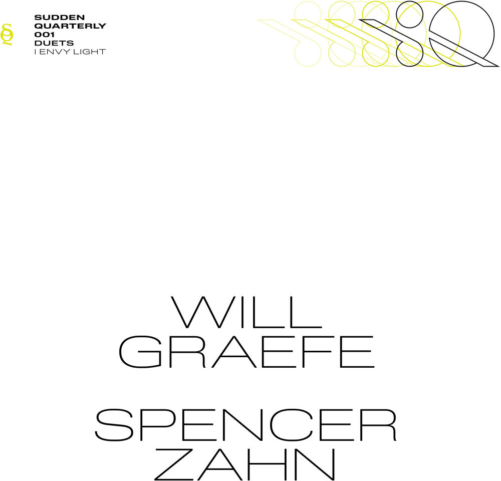 Spencer & Will Graefe Zahn- I Envy Light (Vinyl)-Track Cache