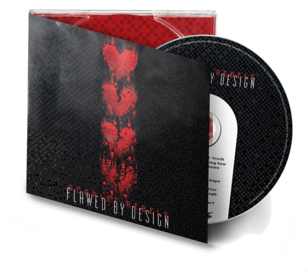 Scarlet Rebels- Flawed By Design [Digipak] (CD) (PREORDER)-Track Cache