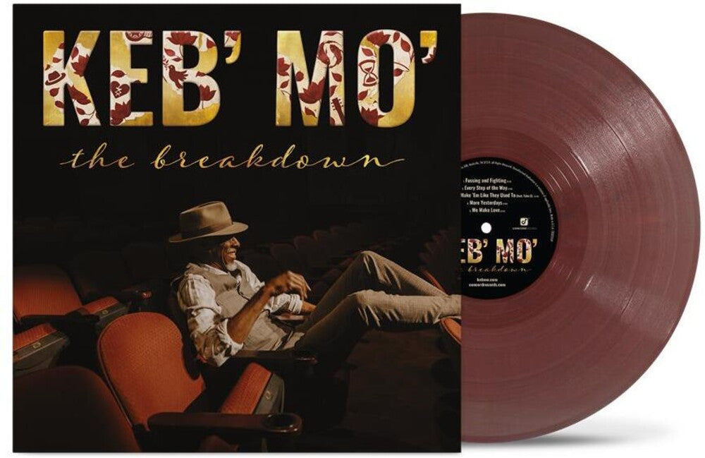 Keb' Mo'- The Breakdown [Eco-friendly Red Blend] (Vinyl)-Track Cache