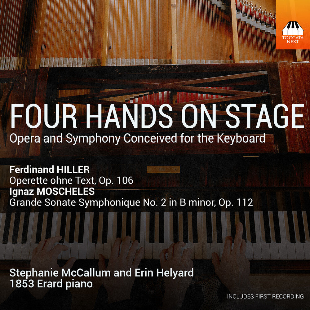Stephanie / Erin Helyard Mccallum- Four Hands on Stage - Opera & Symphony Conceived for the Keyboard (CD)-Track Cache