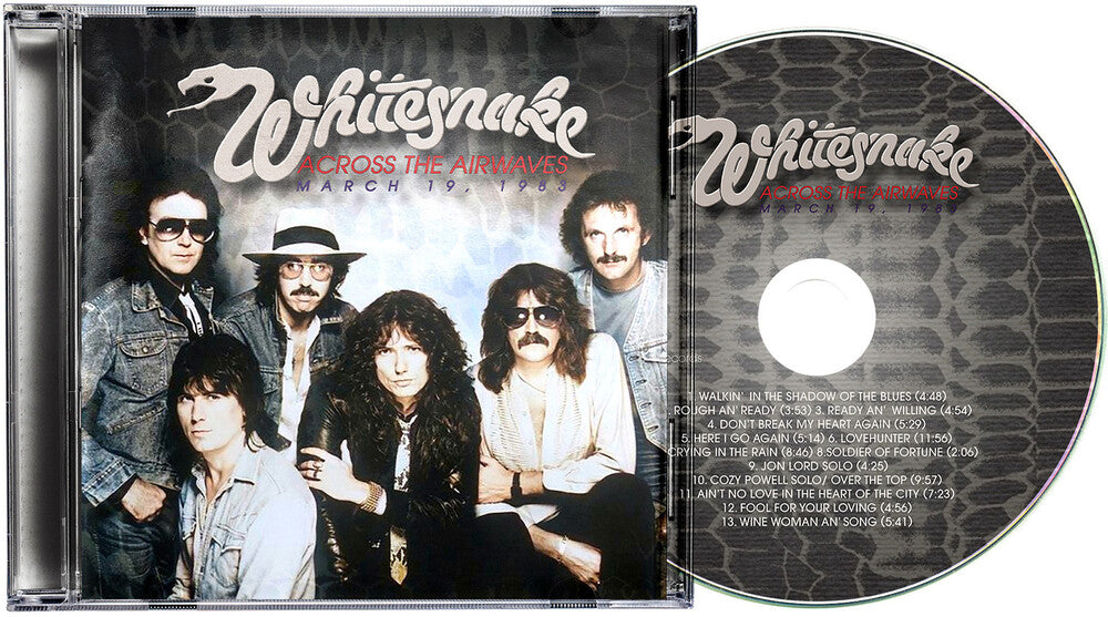 Whitesnake- Across The Airwaves (CD)-Track Cache