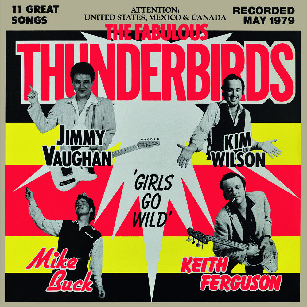 Fabulous Thunderbirds- Girls Go Wild (blue Vinyl)-Track Cache