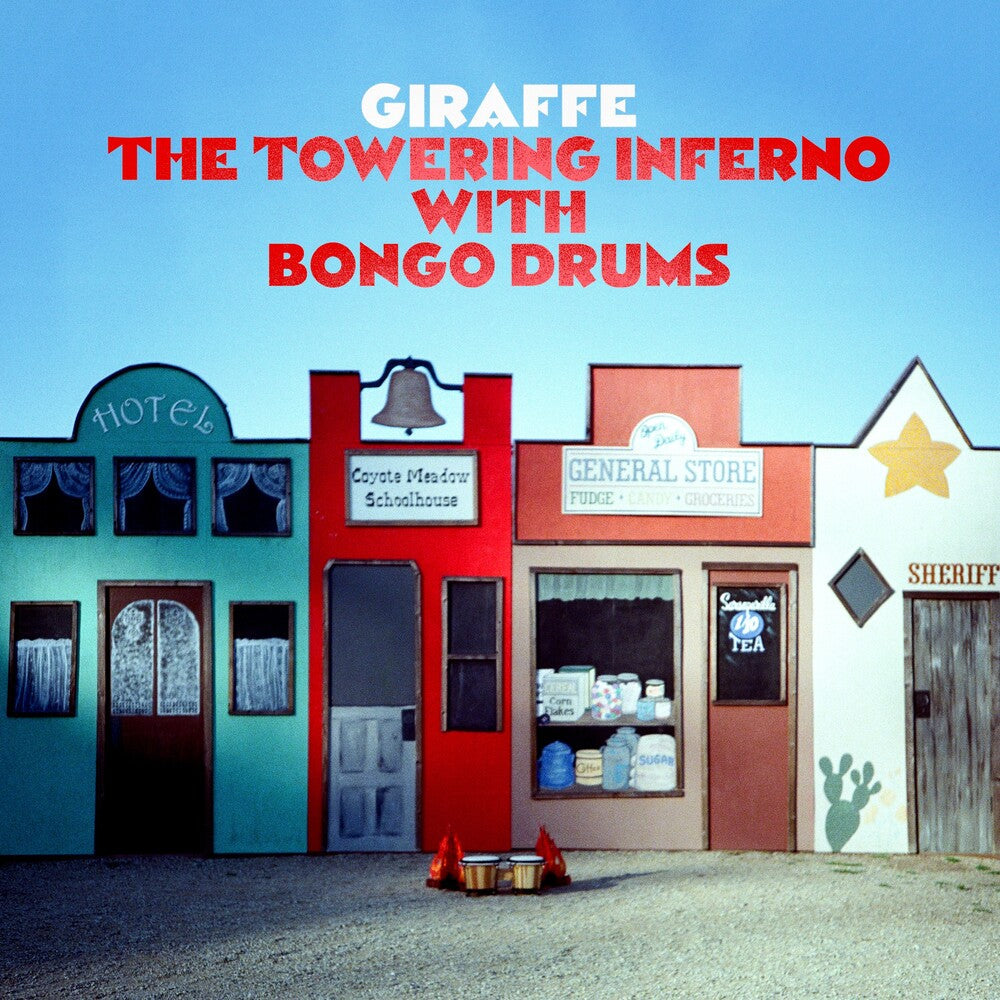 Giraffe- Towering Inferno With Bongo Drums - Red [Colored Vinyl]-Track Cache
