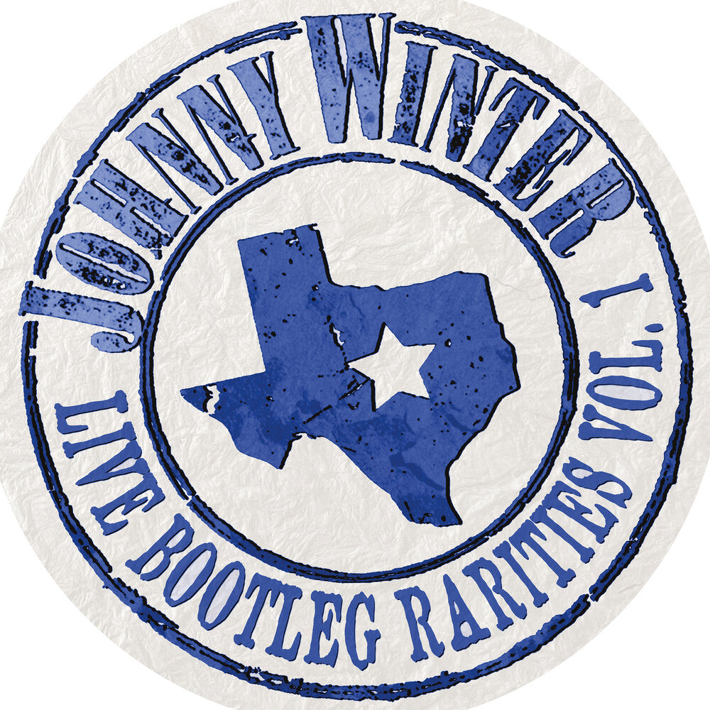 Johnny Winter- Live Bootleg Rarities Volume One (White Vinyl)-Track Cache
