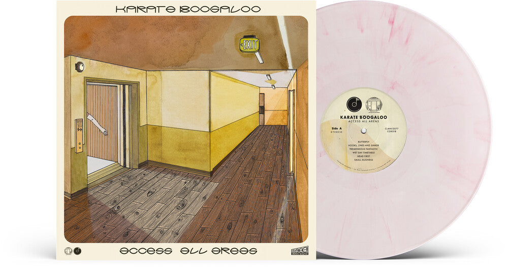 Karate Boogaloo- Access All Areas - Pink [Colored Vinyl] (Pnk) (PREORDER)-Track Cache