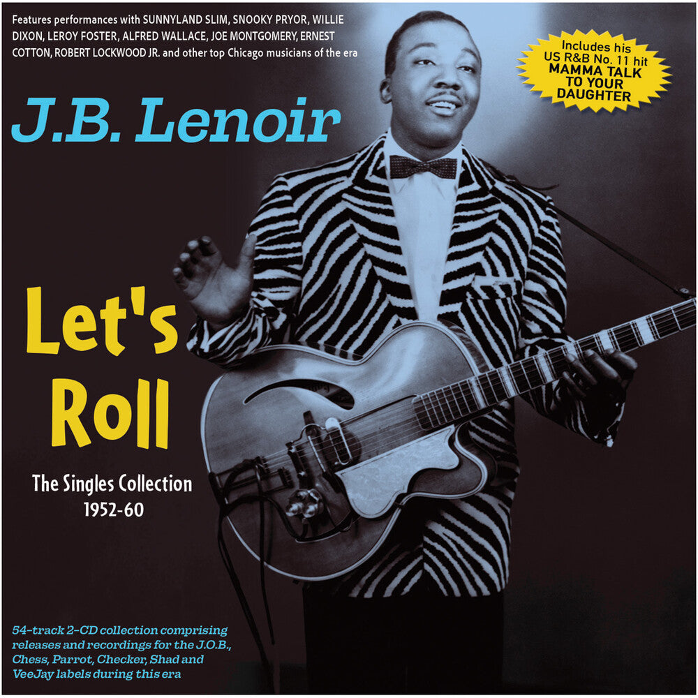 Lenoir, J.B.- Let's Roll: The Singles Collection 1952-60 (CD)-Track Cache