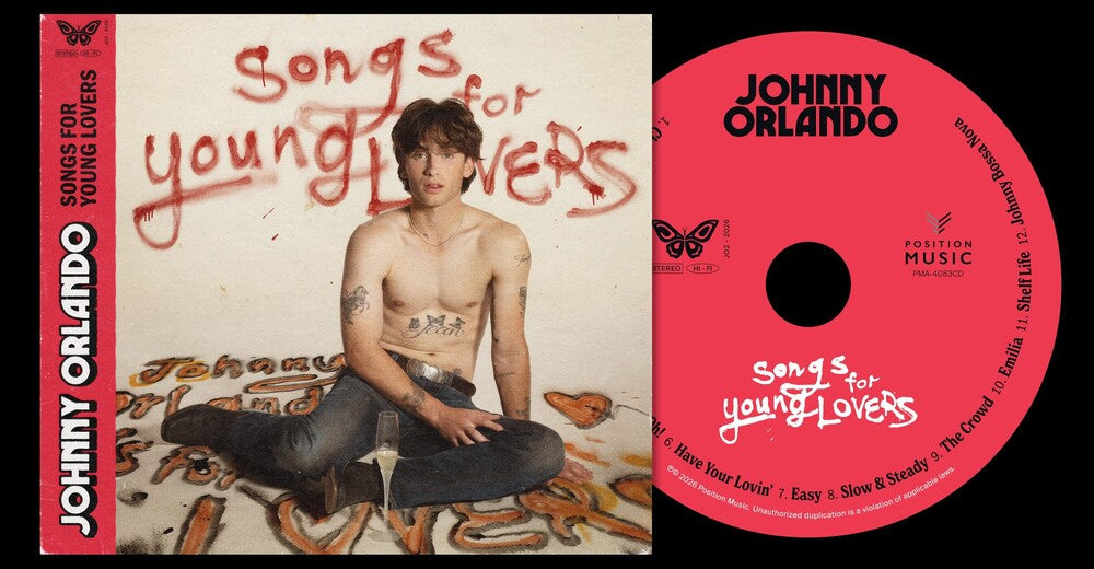 Johnny Orlando- Songs For Young Lovers [Digipak] (CD) (PREORDER)-Track Cache