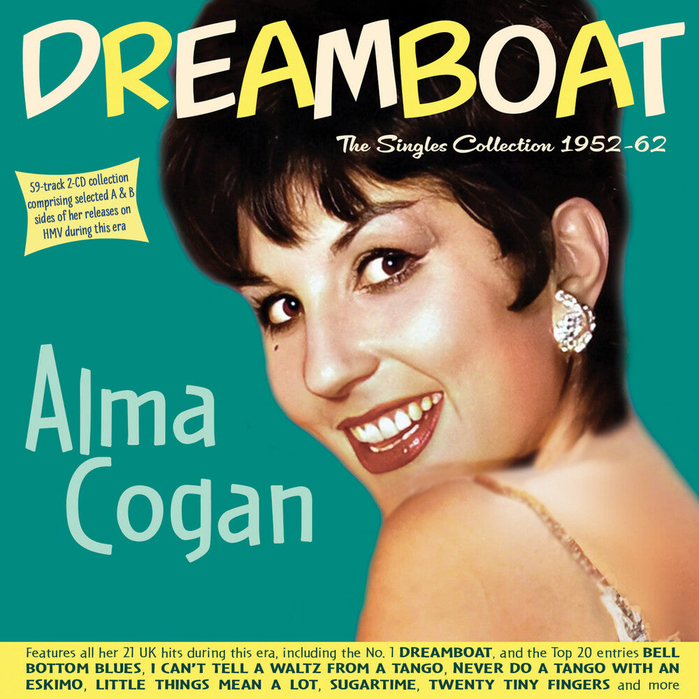 Alma Cogan- Dreamboat: The Singles Collection 1952-62 (CD)-Track Cache