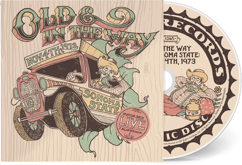 Old & In The Way- Live At Sonoma State - 11/4/73 (CD)-Track Cache