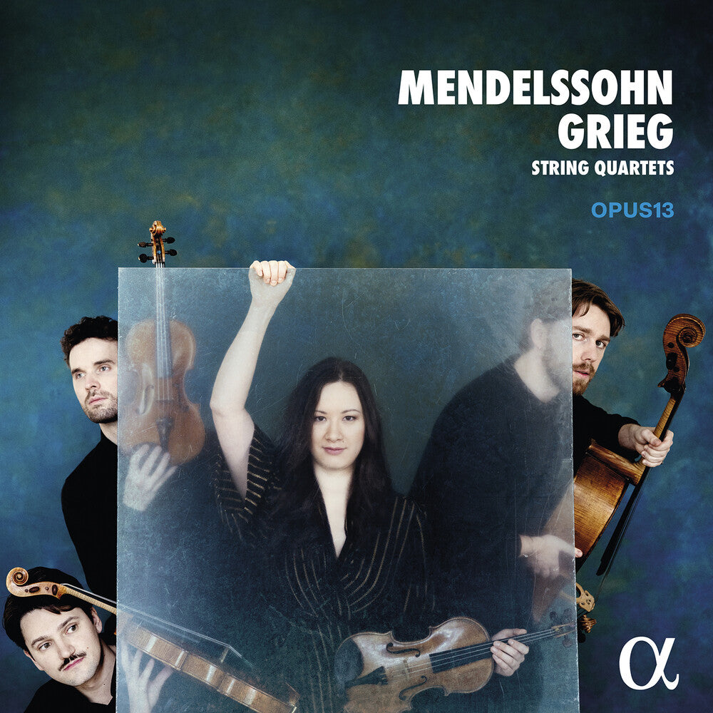 Opus13- Mendelssohn & Grieg: Str Quartets (CD) (PREORDER)-Track Cache