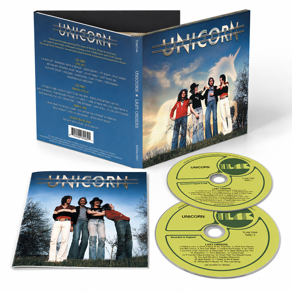Unicorn- Last Orders (CD) (PREORDER)-Track Cache