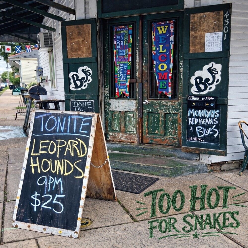 Leopard Hounds- Too Hot For Snakes (CD)-Track Cache