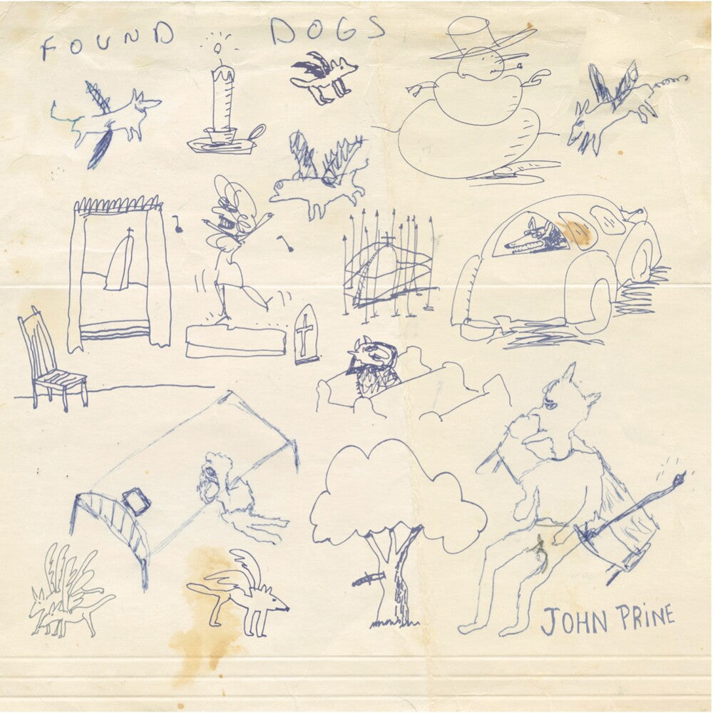 John Prine- Found Dogs (CD) (PREORDER)-Track Cache
