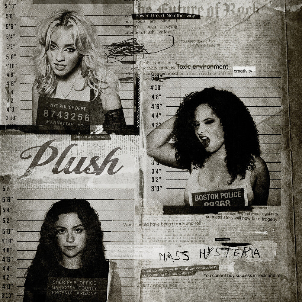 Plush- Mass Hysteria (CD) (PREORDER)-Track Cache