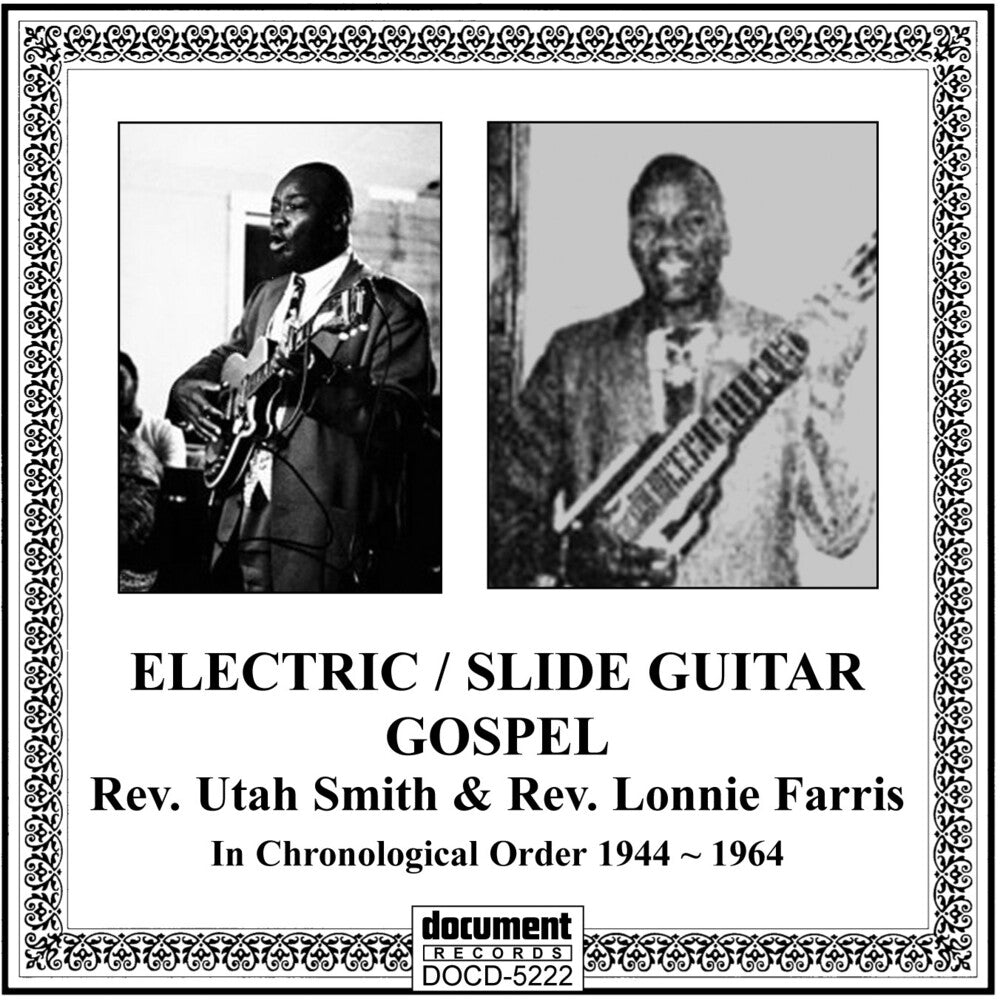 Rev. Utah Smith- Slide Guitar Gospel, 1944-1964 (CD)-Track Cache