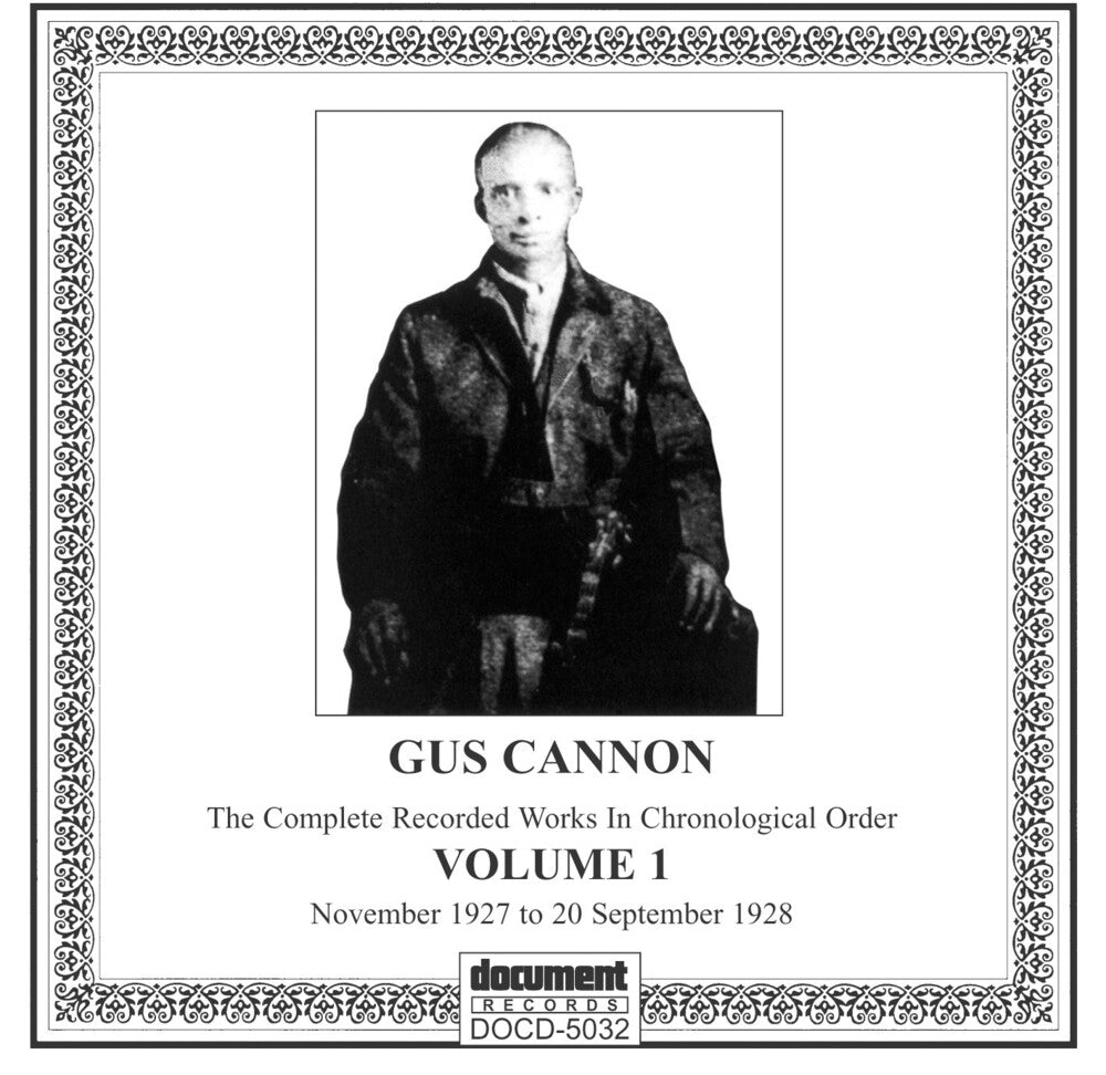 Gus Cannon- Complete Recorded Works 1 (1927-28) (CD)-Track Cache